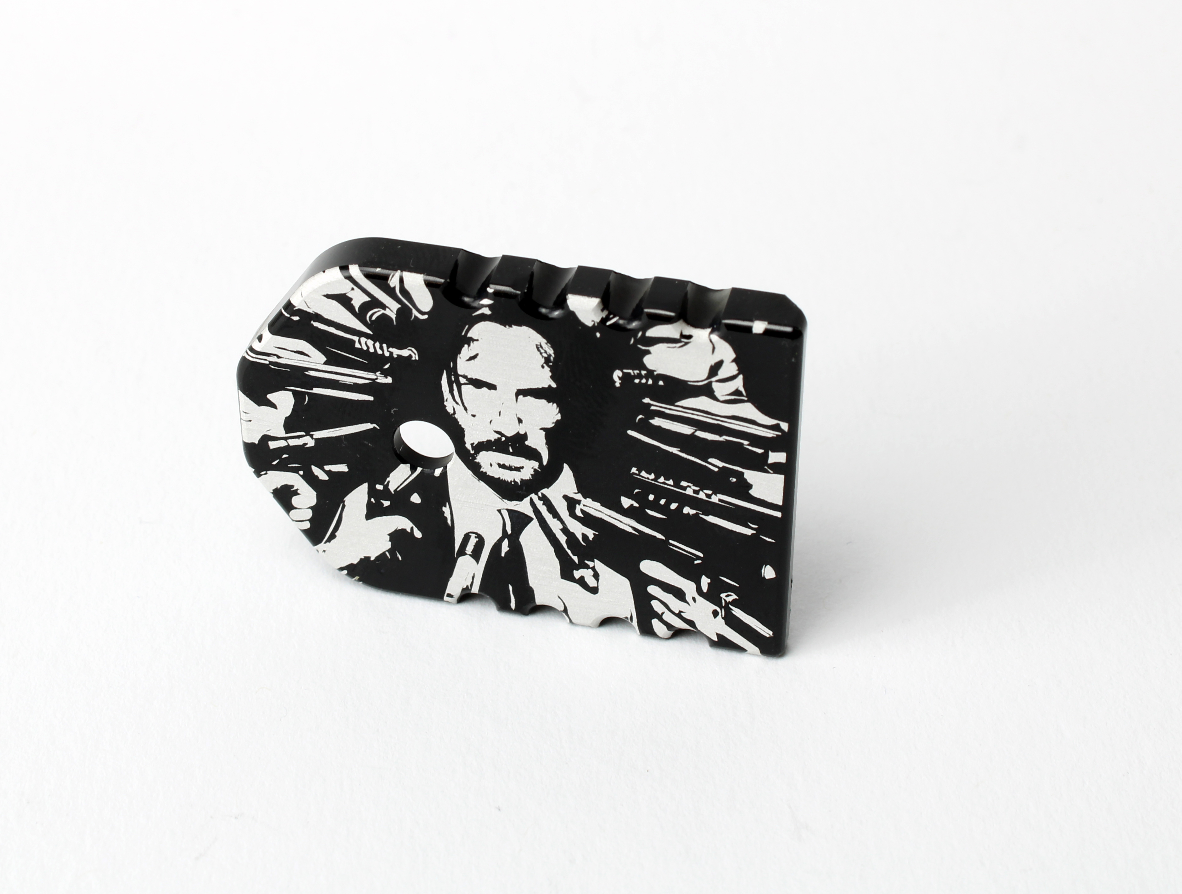 Mag Base Plate geriffelt für Glock Magazine John Wick Mag Base Plate geriffelt für Glock Magazine John Wick