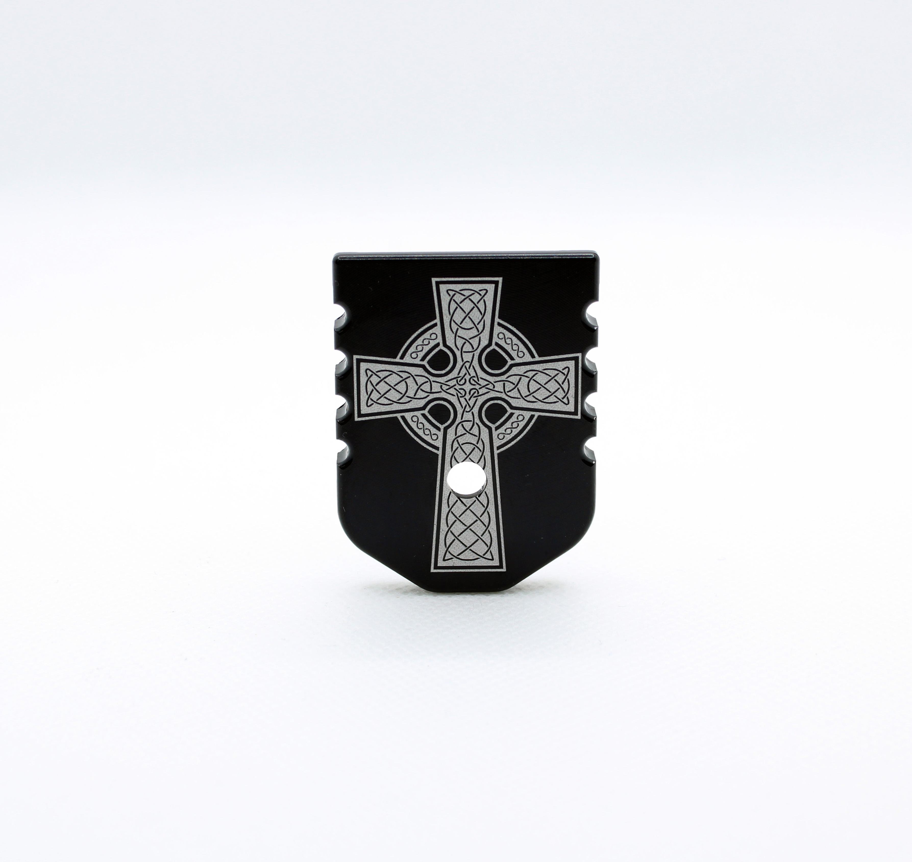 Mag Base Plate für Glock Magazine Keltisches Kreuz Mag Base Plate für Glock Magazine Keltisches Kreuz