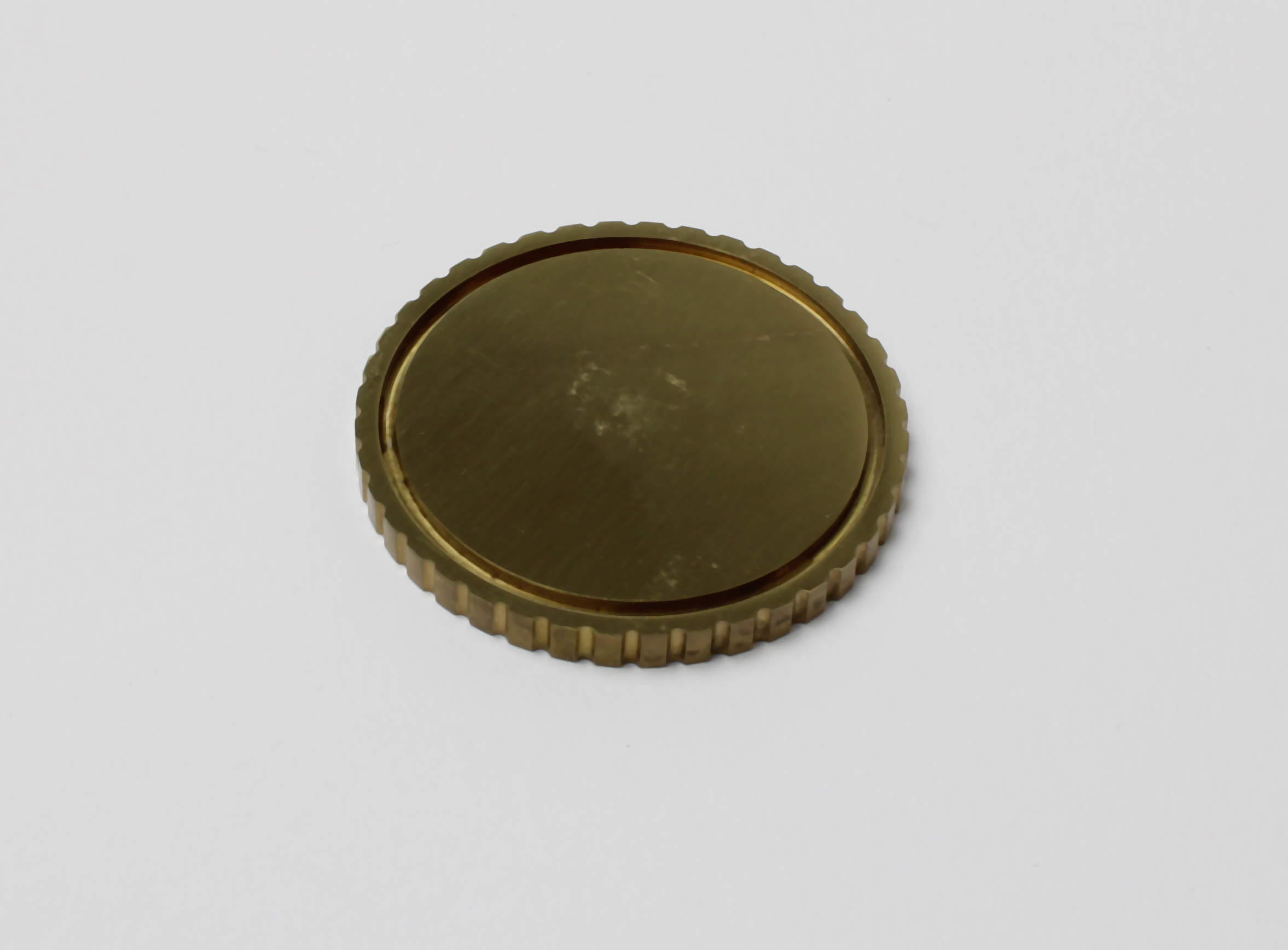 Münze aus Messing 40mm x 3mm