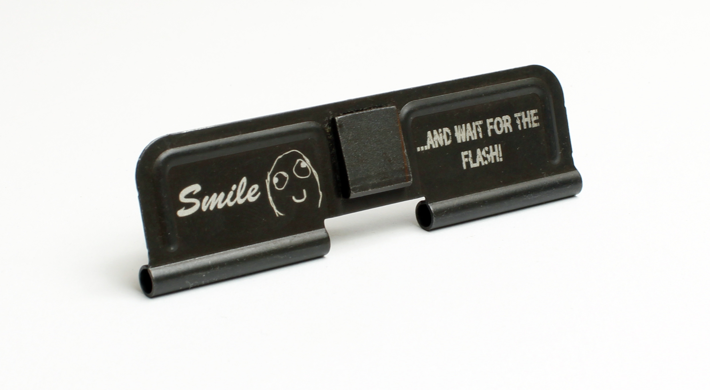 AR-15 Dust Cover Smile and wait .223 / 5,56