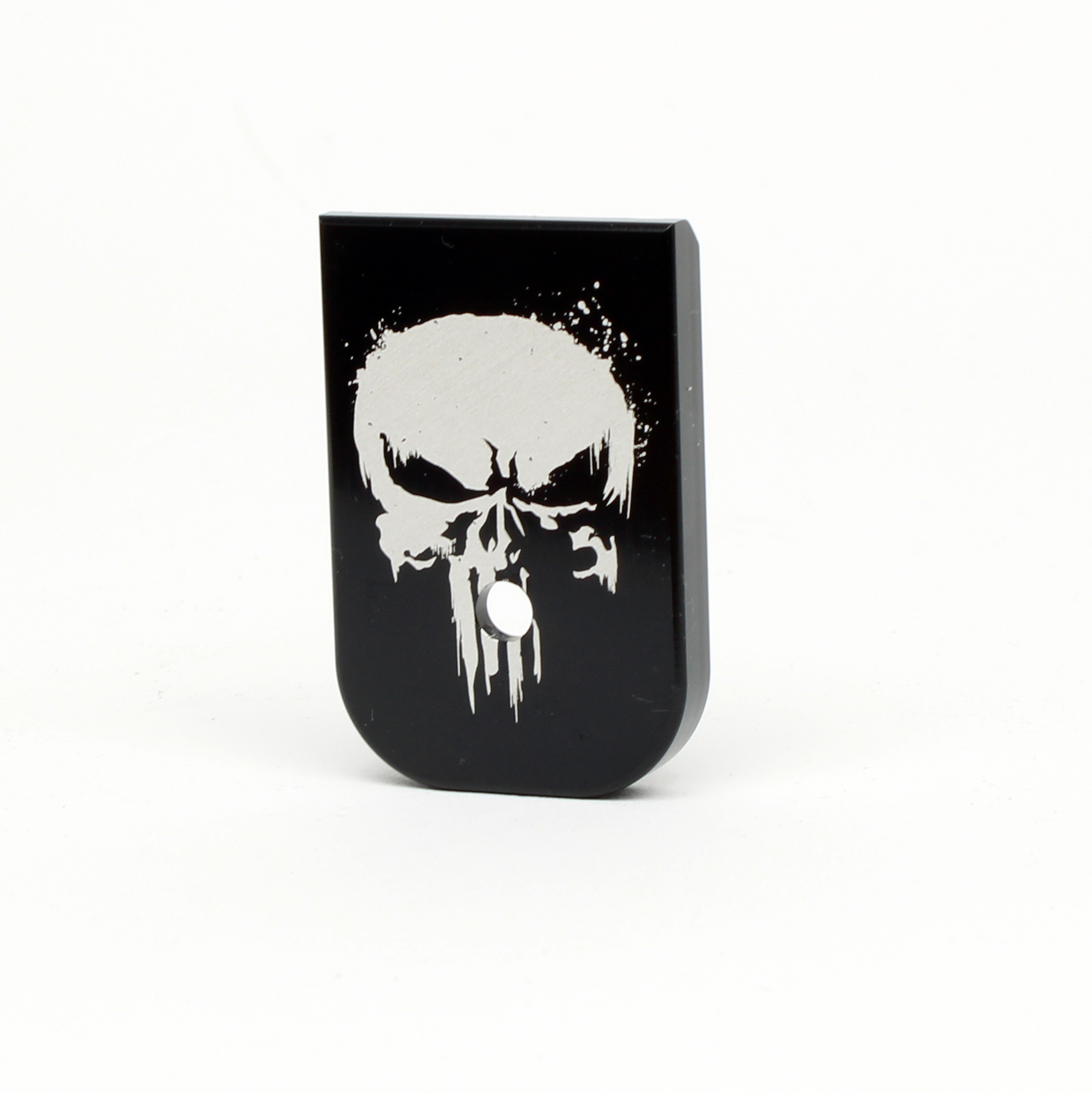 Mag Base Plate for Glock Magazine with Bad Punisher motif 