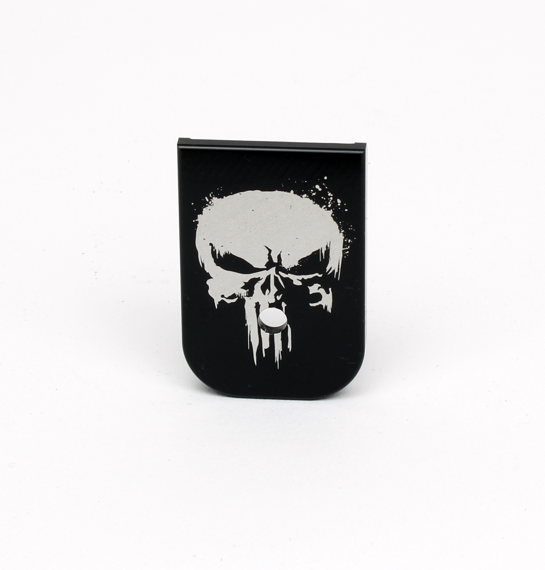 Mag Base Plate für Glock Magazine mit Bad Punisher Motiv Mag Base Plate für Glock Magazine mit Bad Punisher Motiv
